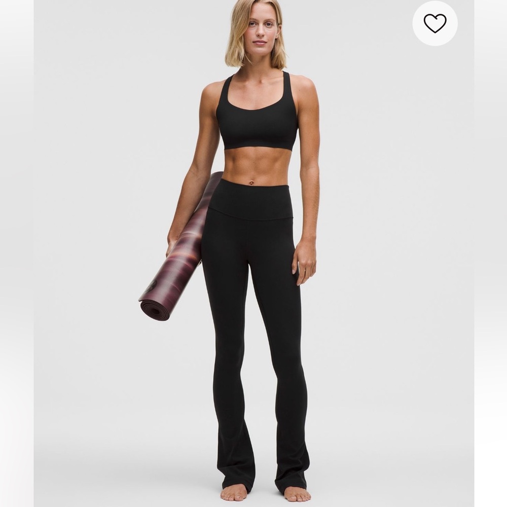 Lululemon Align high rise mini Flare Pants Size 2 Black